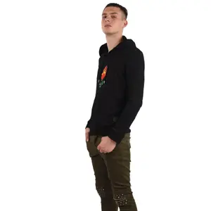 Sweatshirt à capuche Project X Paris Destroy Rose on Fire image-1