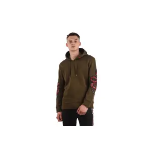 Sweatshirt hooded Project X Paris Snake & Rose image-1