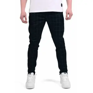 Pantalones chinos de cuadros y rayas Project X Paris image-0