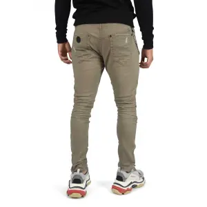 Jean slim empiècement biker Project X Paris image-3