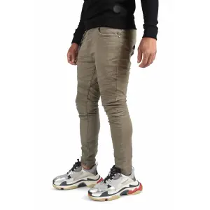 Jean slim empiècement biker Project X Paris image-1