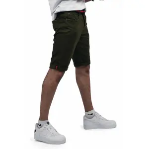 Shorts with belt and two-tone side stripes Project X Paris image-2