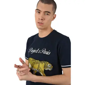 T-shirt Project X Paris Patch Tiger image-4