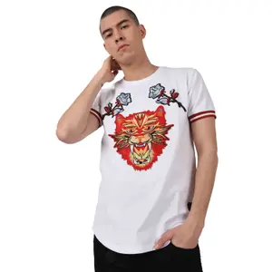 T-shirt Project X Paris Roses & Tiger image-0