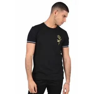 Manga de camisola rose mangas bicolores douradas Project X Paris image-1