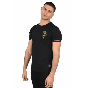 Manga de camisola rose mangas bicolores douradas Project X Paris image-2