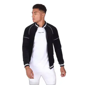 Veste zippée velvet à col contrastant Project X Paris image-0