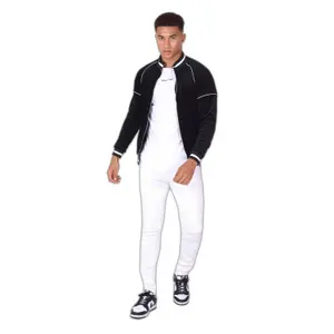 Veste zippée velvet à col contrastant Project X Paris image-2