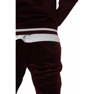 Velvet joggingsbroek met biesjes Project X Paris image-4