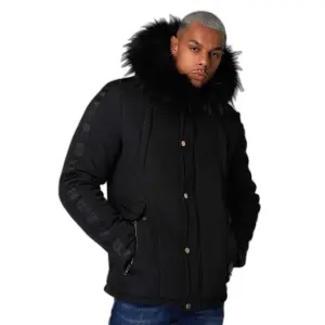 Parka mit Streifen Project X Paris image-1