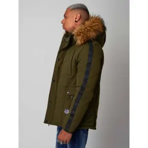 Striped parka coat Project X Paris image-5