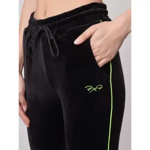 Pantalão de jogging em veludo com detalhes para mulher Project X Paris image-4
