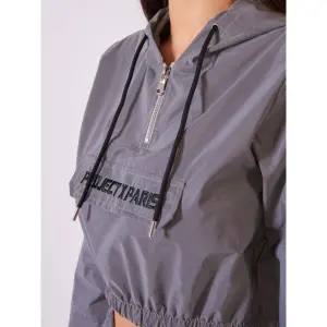 Short waterproof jacket logo women Project X Paris image-4