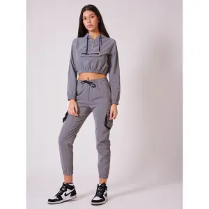 Short waterproof jacket logo women Project X Paris image-1