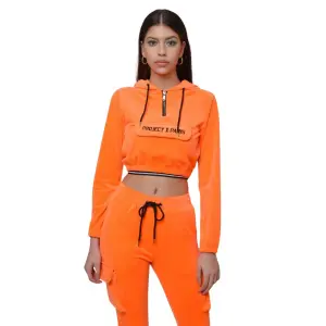 Sweatshirt à capuche court femme Project X Paris image-0