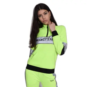 Sweatshirt cuello alto con banda del logotipo para mujer Project X Paris image-0