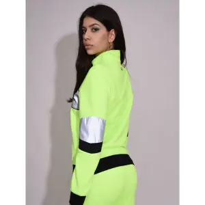 Sweatshirt cuello alto con banda del logotipo para mujer Project X Paris image-4