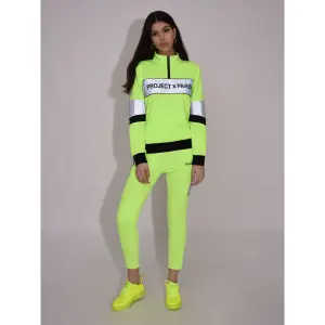 Sweatshirt cuello alto con banda del logotipo para mujer Project X Paris image-1