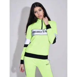 Sweatshirt cuello alto con banda del logotipo para mujer Project X Paris image-2