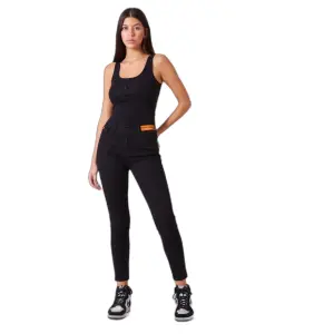 Jeans skinny fit con etichetta logo donna Project X Paris image-1