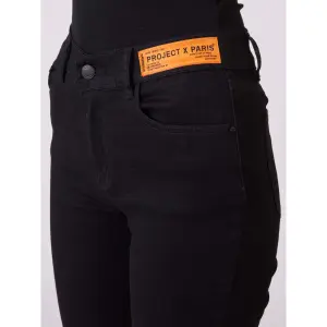 Jeans skinny fit con etichetta logo donna Project X Paris image-5