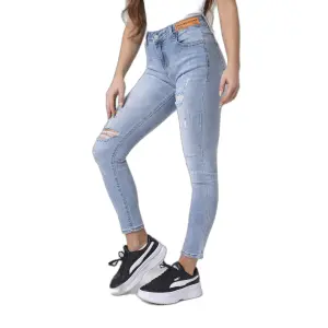 Jeans skinny fit con etichetta logo donna Project X Paris image-1