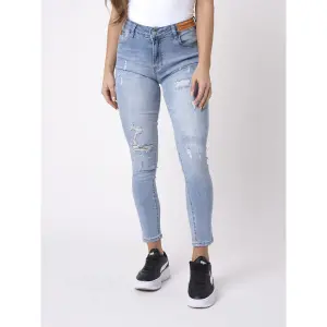 Jeans skinny fit con etichetta logo donna Project X Paris image-2
