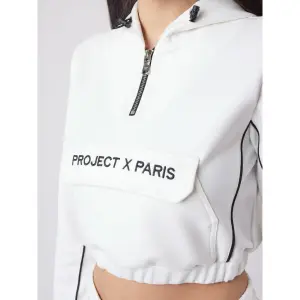 Chándal de mujer con capucha y ribete de polipiel Project X Paris image-4