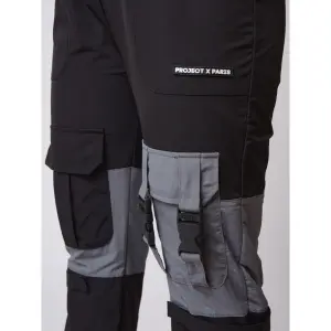 Pantalón de chándal con bolsillos y clips para mujer Project X Paris image-4