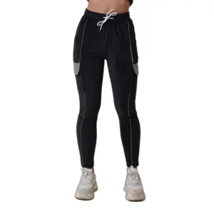 Velours Cargo Jogginghose für Damen Project X Paris 1 image-0