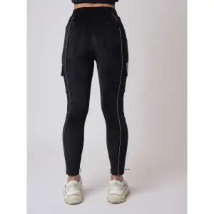Velours Cargo Jogginghose für Damen Project X Paris 1 image-2