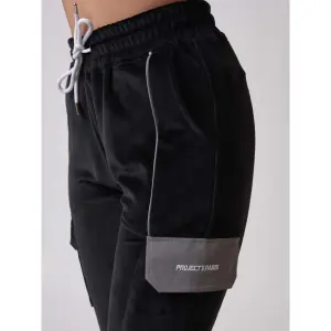 Velours Cargo Jogginghose für Damen Project X Paris 1 image-4