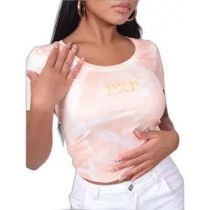T-shirt femme Project X Paris print piscine image-4