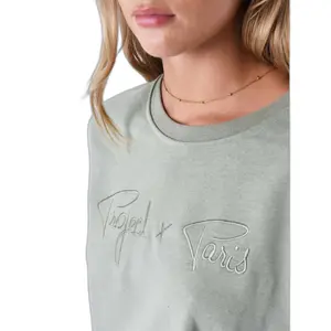 Felpa court donna grande Project X Paris Basic image-5