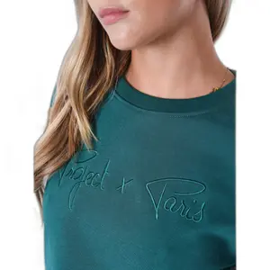 Felpa court donna grande Project X Paris Basic image-5