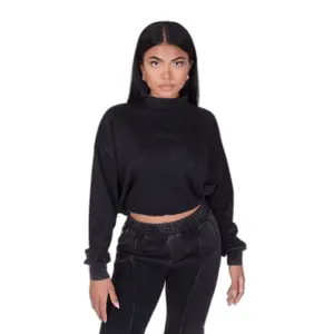 Faded high neck sweatshirt for women Project X Paris image-1