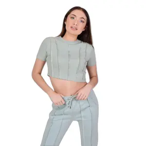 Top de mujer con bordes cosidos Project X Paris image-2