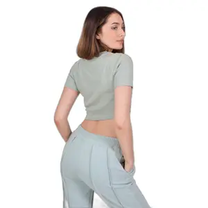 Top de mujer con bordes cosidos Project X Paris image-4