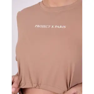 Women's crop T-shirt with drawstring Project X Paris image-5