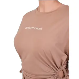 T-shirt extralong femme Project X Paris image-5