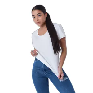 T-shirt embroidery logo woman Project X Paris Basic image-1