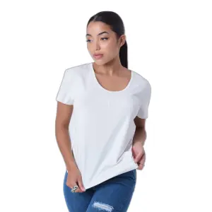 T-shirt embroidery logo woman Project X Paris Basic image-0