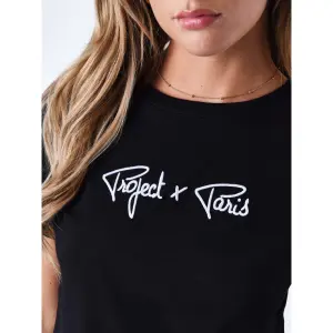 T-shirt embroidery logo woman Project X Paris Basic image-5