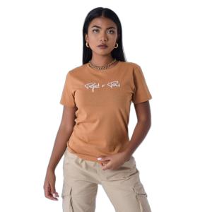 T-shirt embroidery logo woman Project X Paris Basic image-2