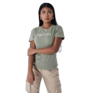 T-shirt embroidery logo woman Project X Paris Basic image-1