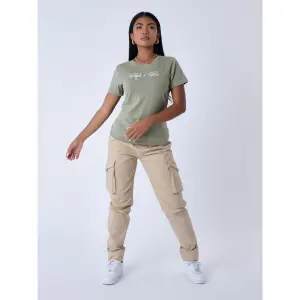 T-shirt embroidery logo woman Project X Paris Basic image-2