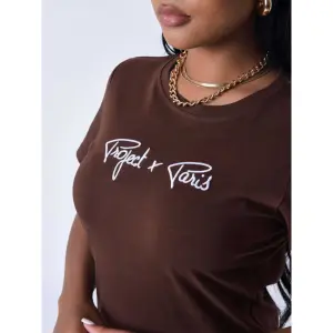 T-shirt broderie logo femme Project X Paris Basic image-5