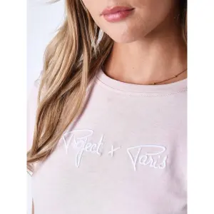 T-shirt broderie logo femme Project X Paris Basic image-5