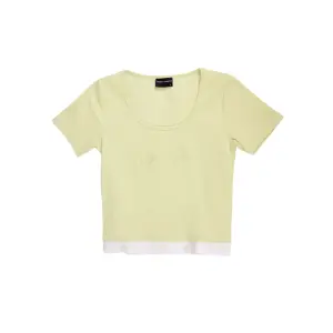 T-shirt de corte canelado para mulher Project X Paris image-0