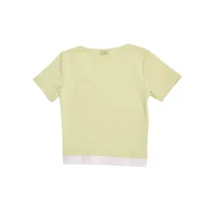 T-shirt de corte canelado para mulher Project X Paris image-1